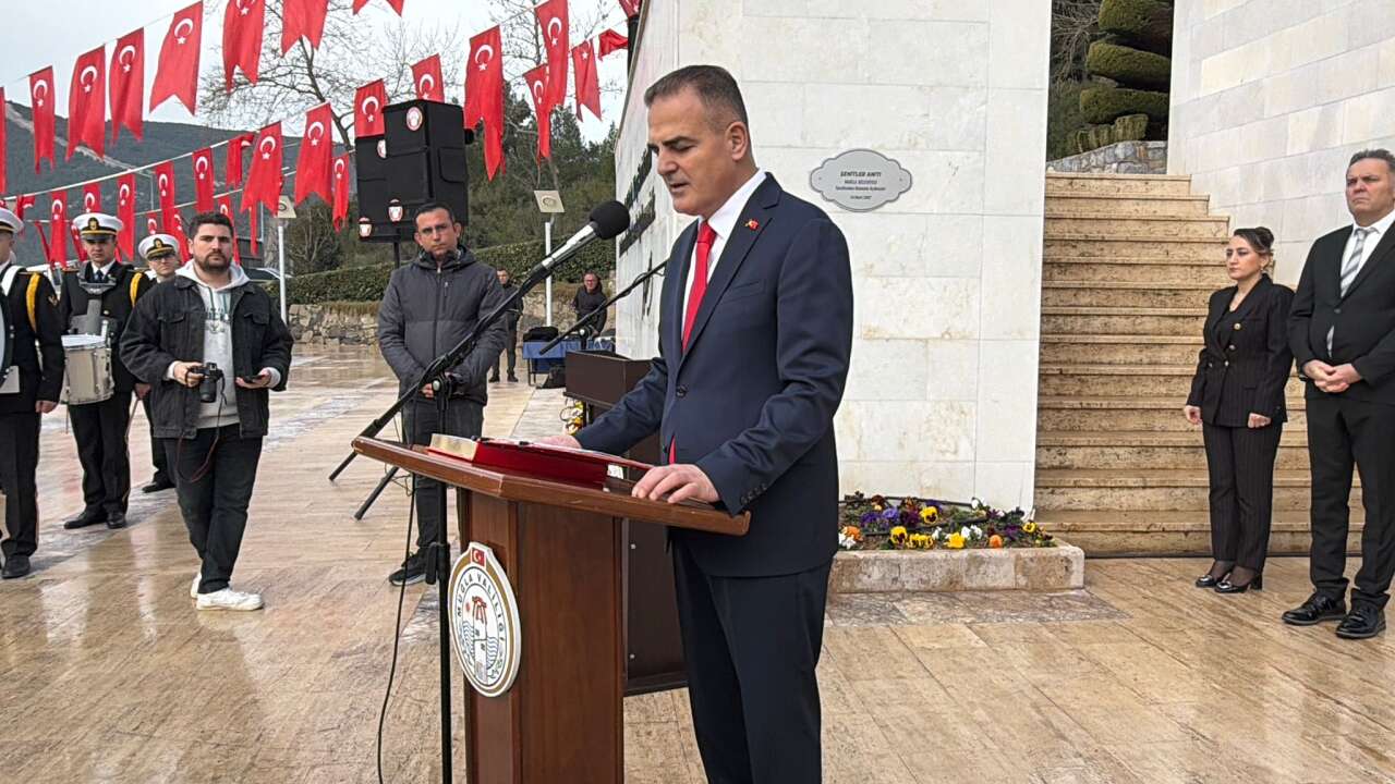 Muğla’da Çanakkale Zaferi’nin 111. Yılında Şehitler Dualarla Anıldı 4